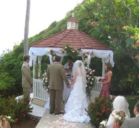 Carpenter Wedding at Frenchman's Reef Gazebo