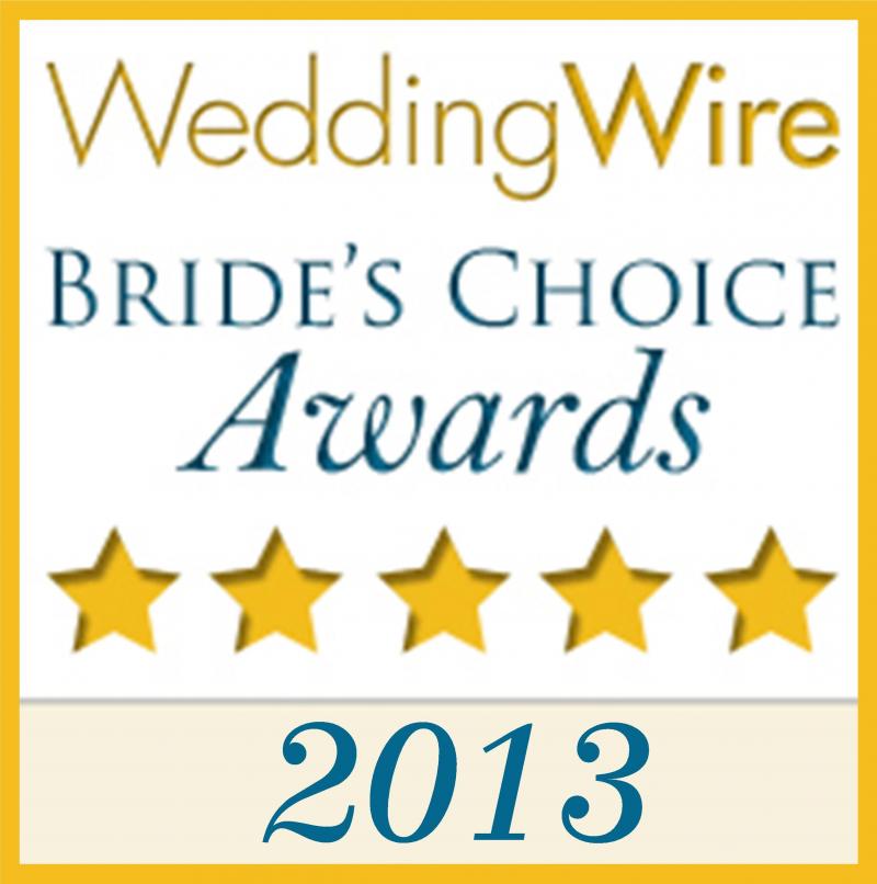 2013 Wedding Wire Brides' Choice Award